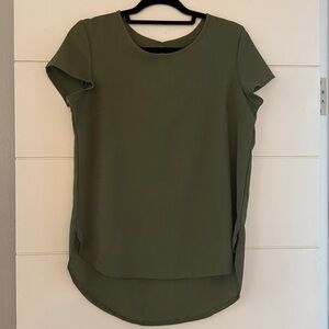 Japna Sage Green Textured Top